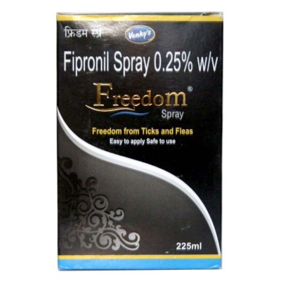 Venkys Freedom Anti Tick Spray 225 ml